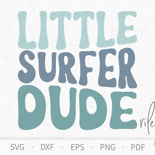 Little Surfer Dude SVG - Kids Summer svg - Summer Onesie svg - Kids Beach svg - Kids Ocean svg - Boys Beach svg - Surfer Dude Tshirt svg