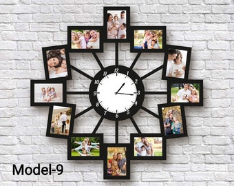 Custom Photo Alarm Clock Personalized Clock Wooden Photo Frame Clock Photo Frame Multi-Function Photo Album Father's Day for Men Wood alarm clock Custom Photo Alarm Clock Personalized Clock Wooden Photo Frame Clock Photo Frame Multi-Function Photo Album Father's Day for Men Wood alarm clock