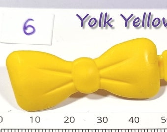 Hair clip for dogs- #06 Yolk Yellow