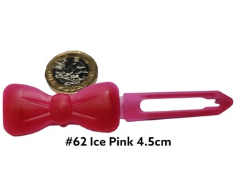 Dog Hair Clip-  #62 Ice Pink 4.5cms