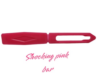 Hair Clip for Dogs- #31 Shocking pink bar
