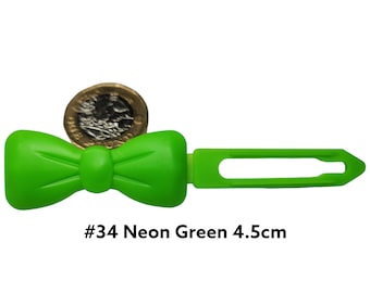 Dog Hair Clip #34 Neon Green 4.5cms