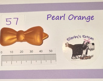 Hair Clip for Dogs- #57 Pearl Orange