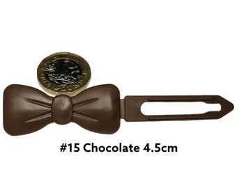 Pince à Cheveux Chien - #15 Chocolat 4.5cms