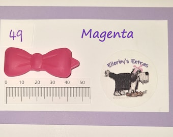 Hair Clip for Dogs- #49 Magenta