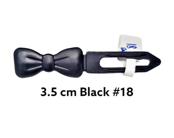 Dog Hair Clip - #18 Black SMALL 3.5cm
