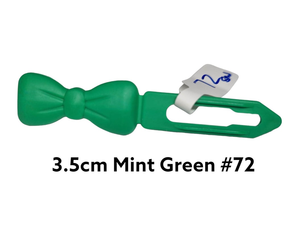 Dog Hair Clip 72 Mint Green SMALL 3.5cms Etsy