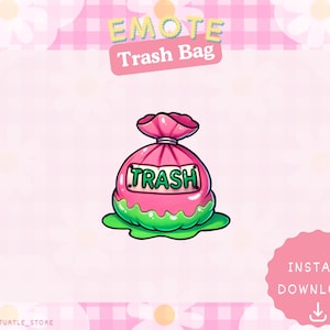 Trash Emote - Twitch - Discord - Youtube - Kick