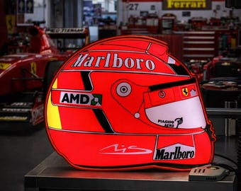 Michael Schumacher Formula 1 helmet full size 2000 Ferrari - Etsy 日本