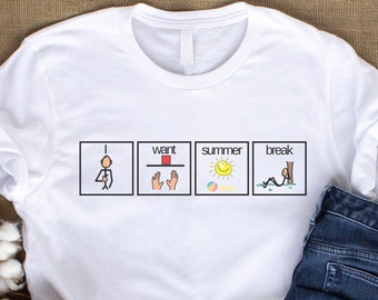 Funny Special Education Teacher Shirt Summer Vacation Tee for Teachers Funny BCBA Tee Speech Therapist Behavior Tech RBT Appreciation Gift