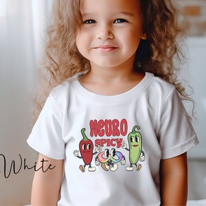 Neurospicy Infinity Symbol Kids Shirt, Neurodiversity Tee, Neurodivergent Actually Autistic Shirt ADHD ADD Diversity Autism Infinity Tshirt