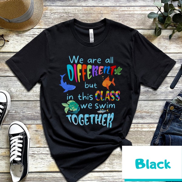 Cute Teacher and Class Shirt Special Education Shirt Co-teacher Shirt Matching Teacher and Para Educator Shirts Education First Autism Class