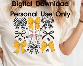 PNG Design for Pittsburgh Baseball Fans Women's Baseball DIY Tee Design