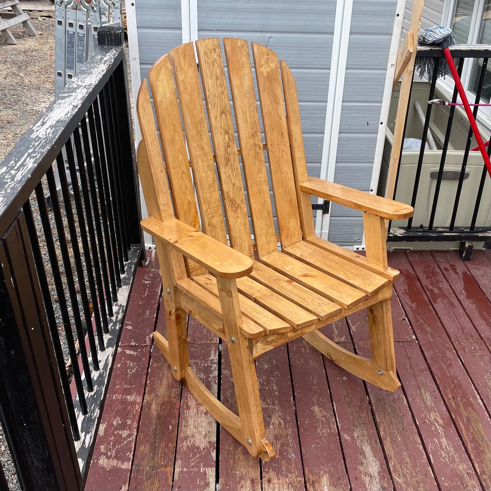 Pvc Rocker Plans Outdoor Rocking Chair Plan: DIY Deck & Porch Rocker (PDF) - Etsy