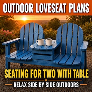 Bench With Built In Table Plans – Fire Pit Seating Solution | DIY Outdoor Bench With Table