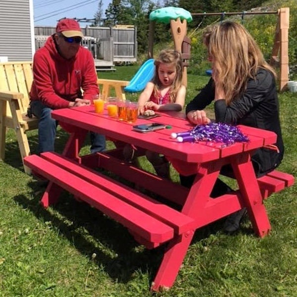 Kids Picnic Table Plan