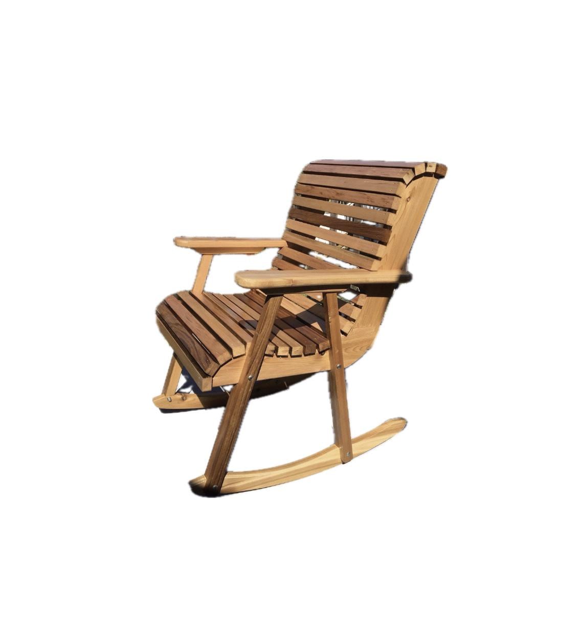 Cedar Rocker Plan. Build your own rocking chair for the back deck or porch