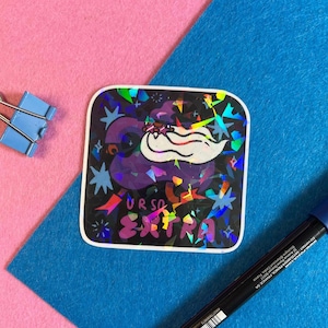 Magical Decor Wizard Sticker | You're So Extra Funny Meme Decal | Fun Magic | Water Bottle | Stocking Filler | Cute Sticker
