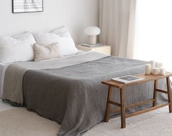 Coperta in cotone turco, copriletto in mussola, copriletto in morbida garza