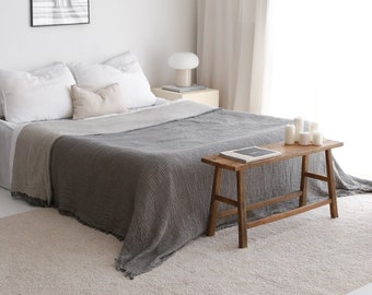 Sommerdecke, Baumwoll-Tagesdecke, Musselin-Tagesdecke