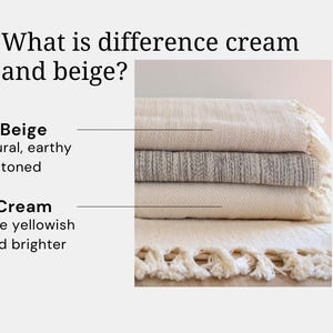 Organic Cotton Sofa Cover, Couch Throw Blanket, Soft Bedspread King Queen image 5