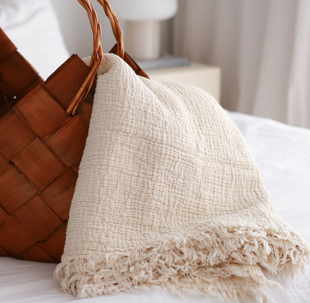 Organic Turkish Cotton Blanket
