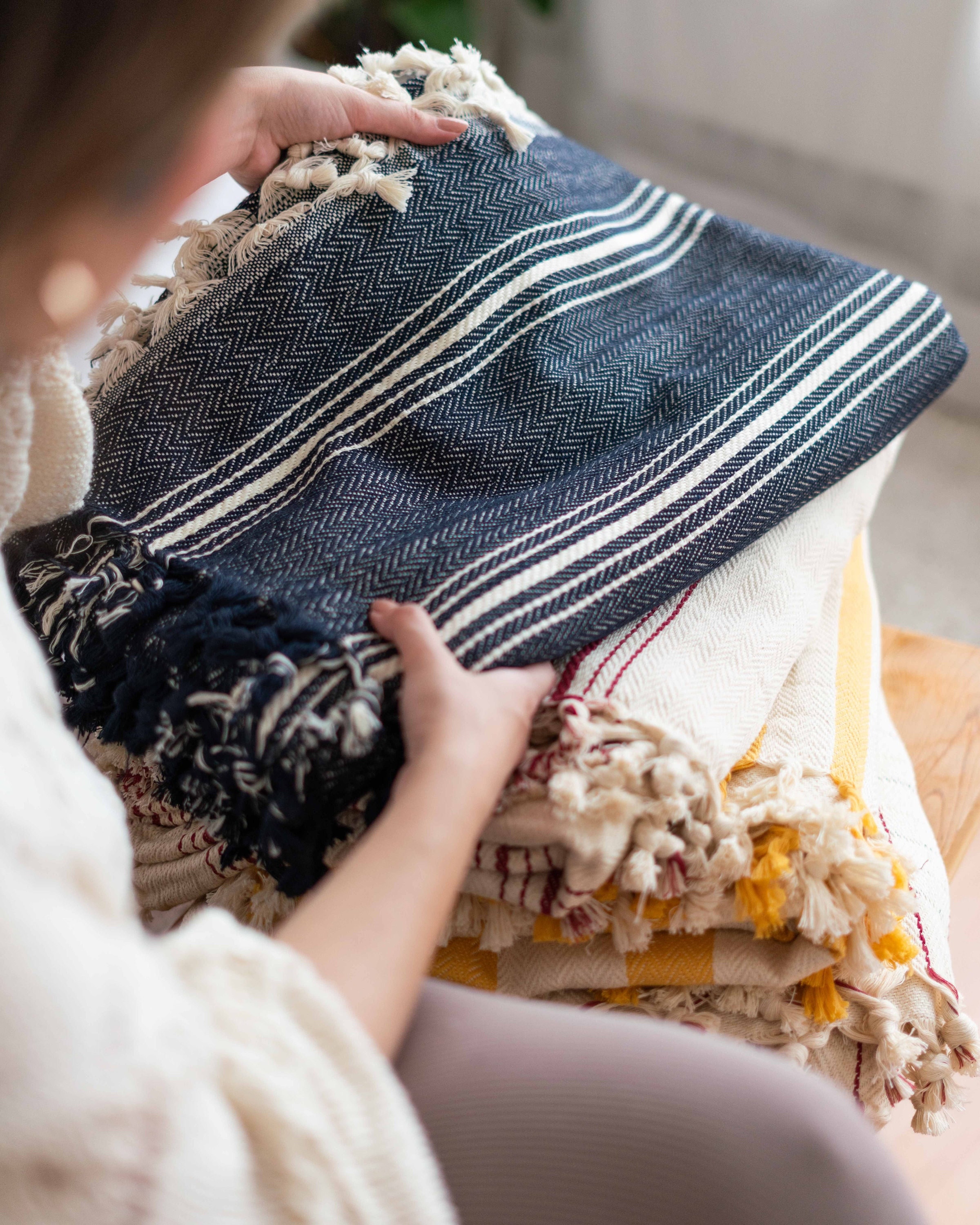 Denim Throw Blanket Etsy Canada