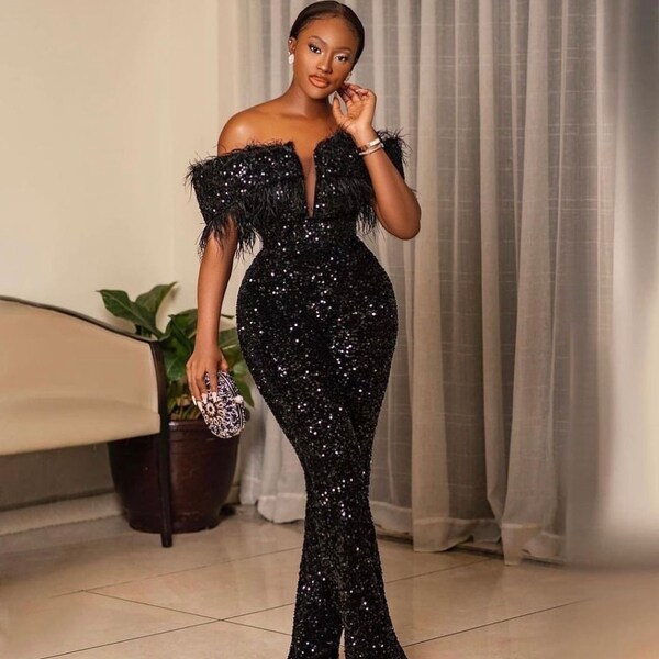 “Lagos Party” Mesh Jumpsuit