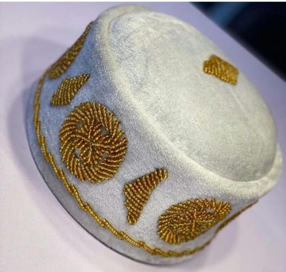 African Chieftaincy Wedding Hat. Igbo 