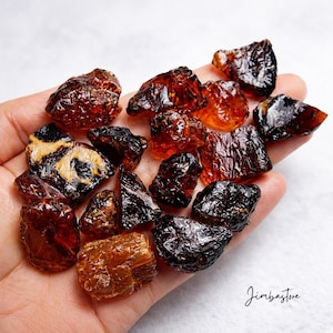 Raw Sumatran Amber – Lot Natural Fossil Resin | Indonesian Origin | Random Mixed Pieces