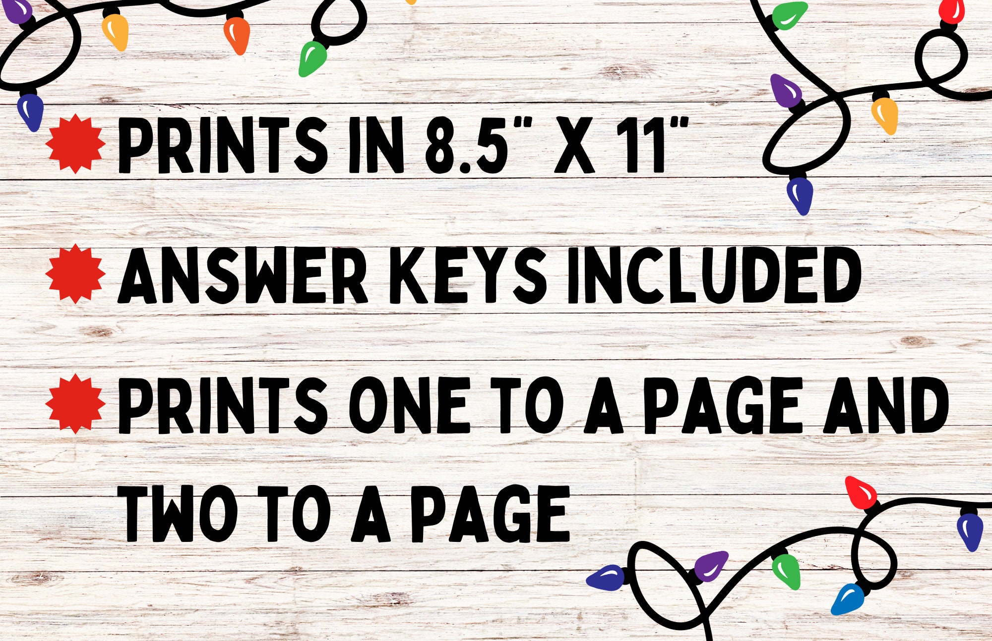 Printable Christmas Game Bundle, Christmas Party Games, Christmas ...