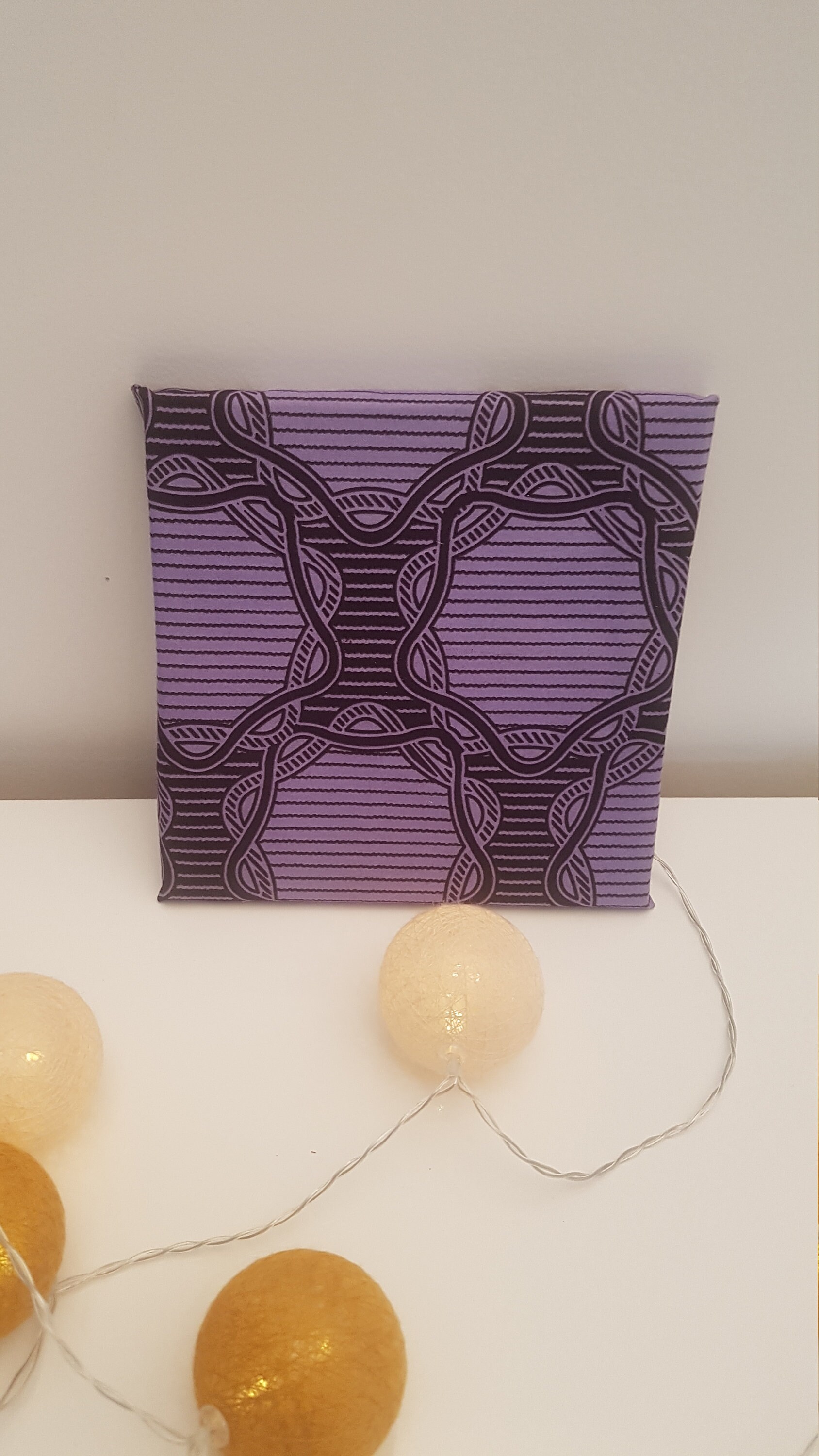 Lot de 2 Tableaux en Wax