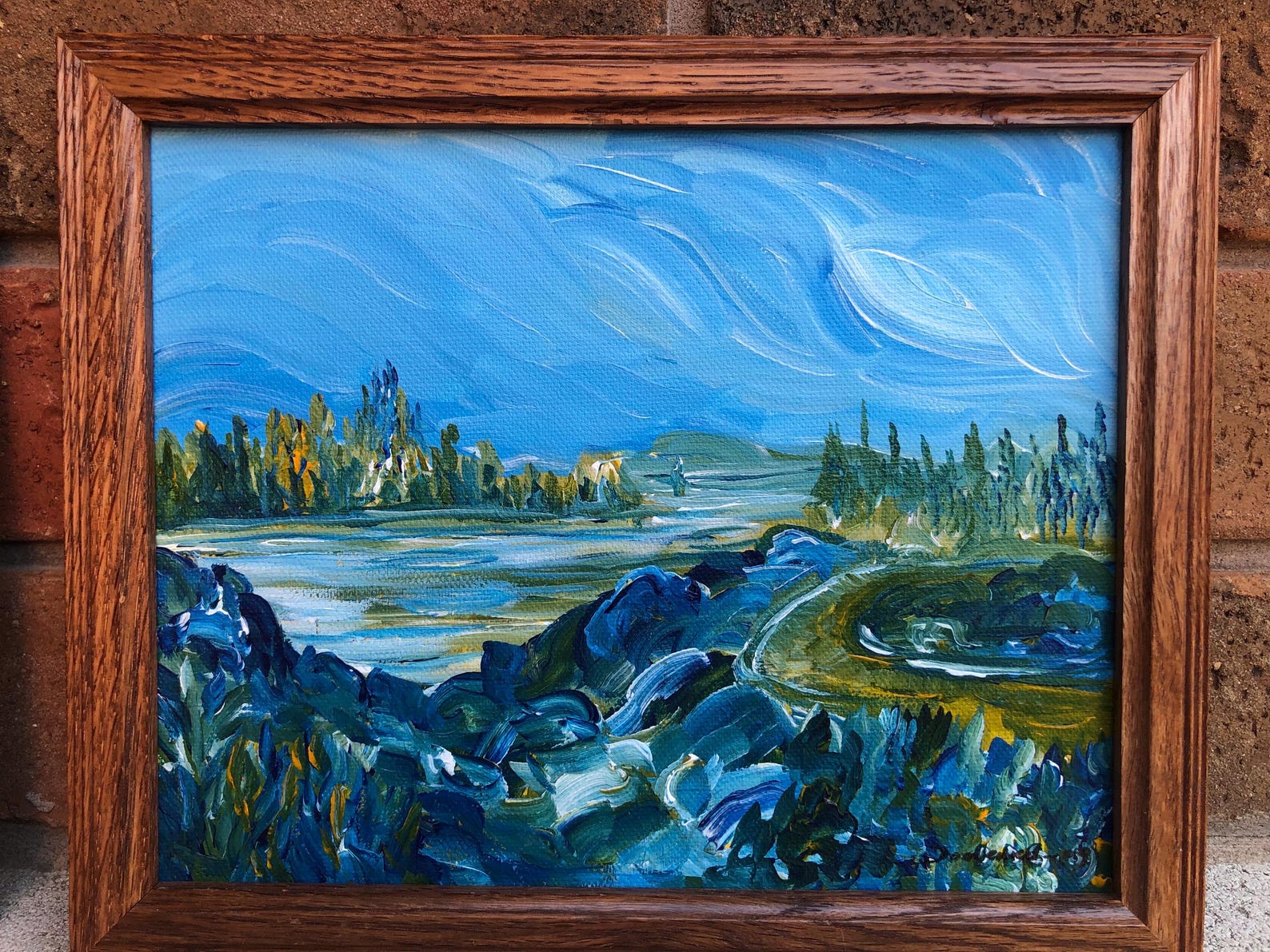Set of 2 Post Modern Abstract Paintings, Original Oil Paintings - Etsy