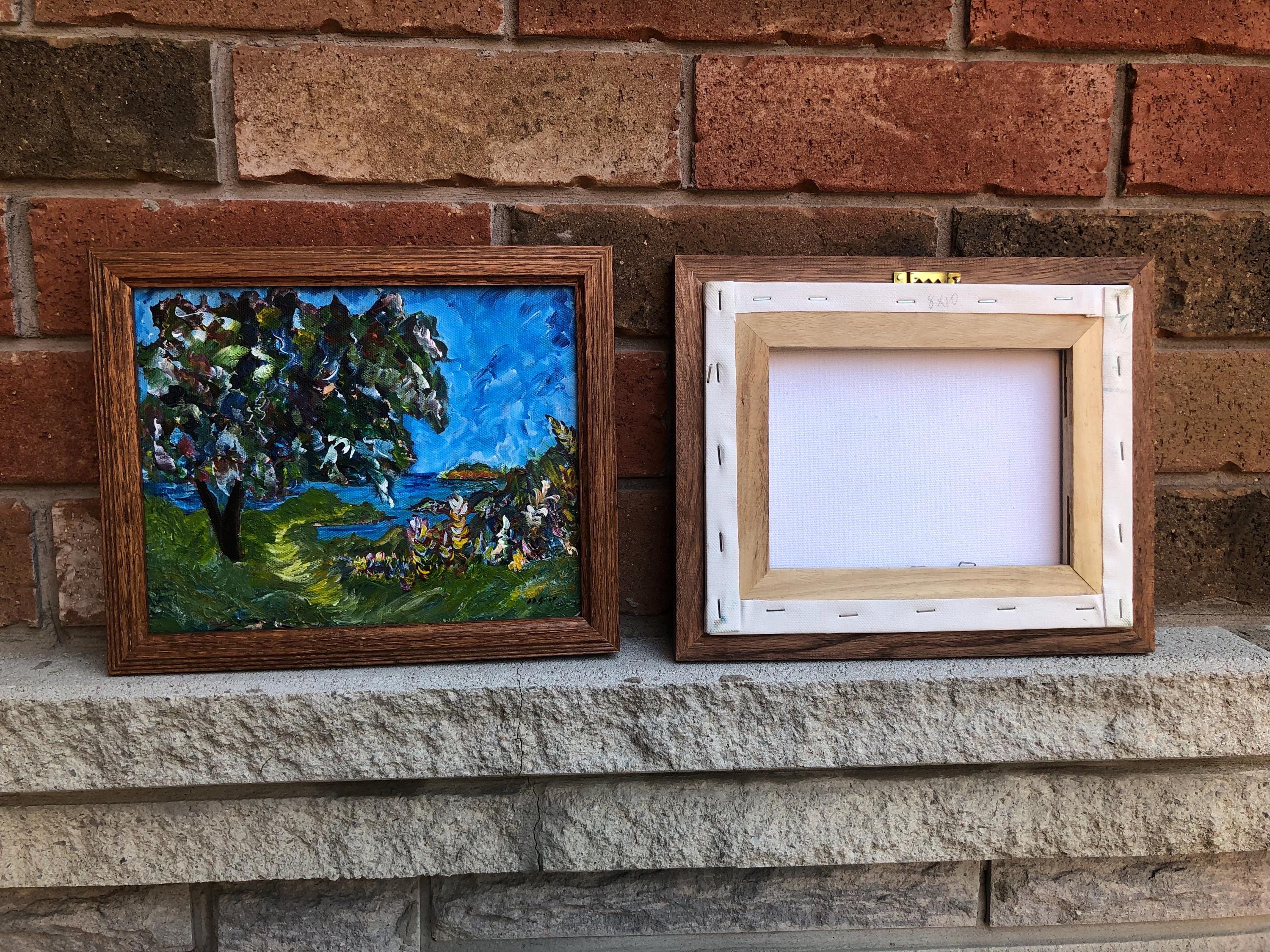 Set of 2 Post Modern Abstract Paintings, Original Oil Paintings - Etsy