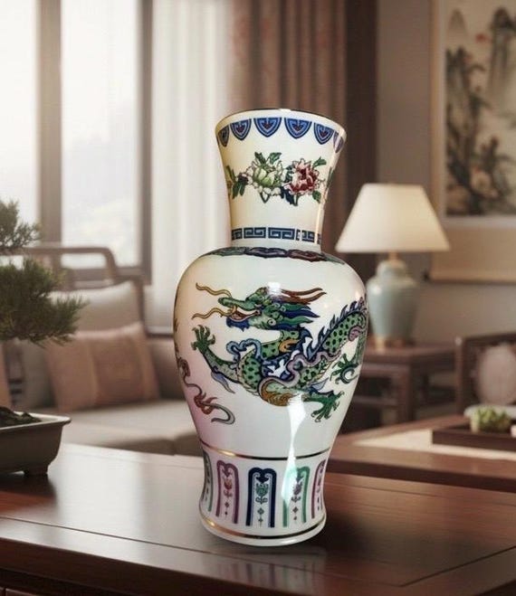 80s Art Deco Vase CVV Vianne アール・デコ 花瓶 Art Deco Vases - Etsy