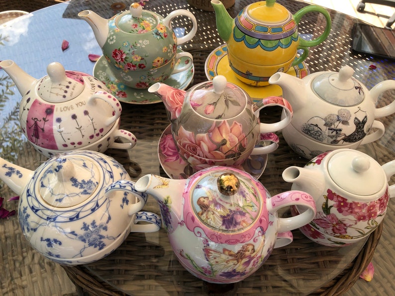 Vintage Ceramic Tea for One Set – Gallery Teapot Collection - Etsy
