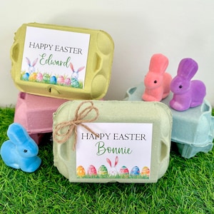 Personalised Easter Egg Box| Easter Egg Gift| Easter Egg Carton Box| Easter Bunny Gift