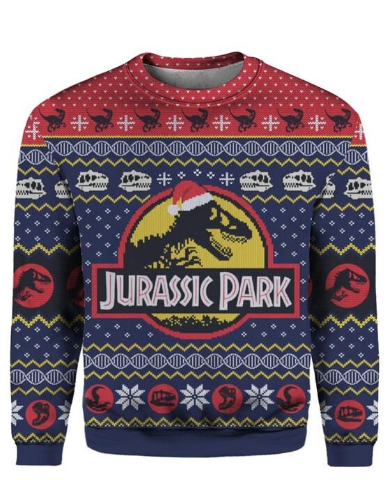 Jurassic Park Sweater - Etsy