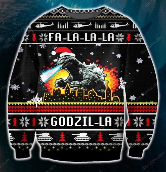 Godzilla Sweater - Etsy