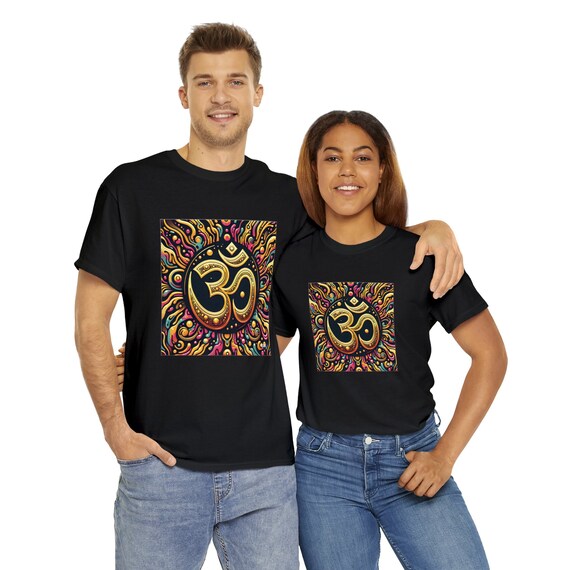 Om Symbol T-Shirt Yoga Lover Men Women Meditation Gift Hindu Om Symbol T-Shirt Yoga Lover Men Women Meditation Gift Hindu
