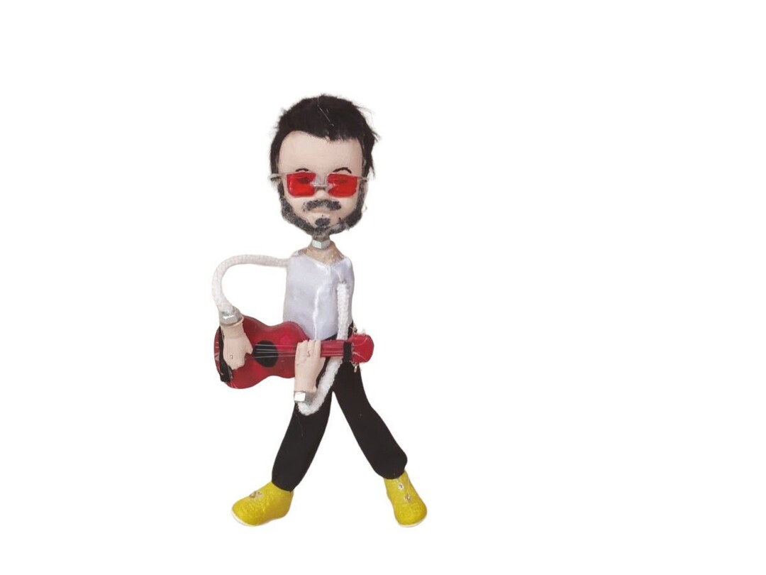 GUITARIST PUPPET Etsy