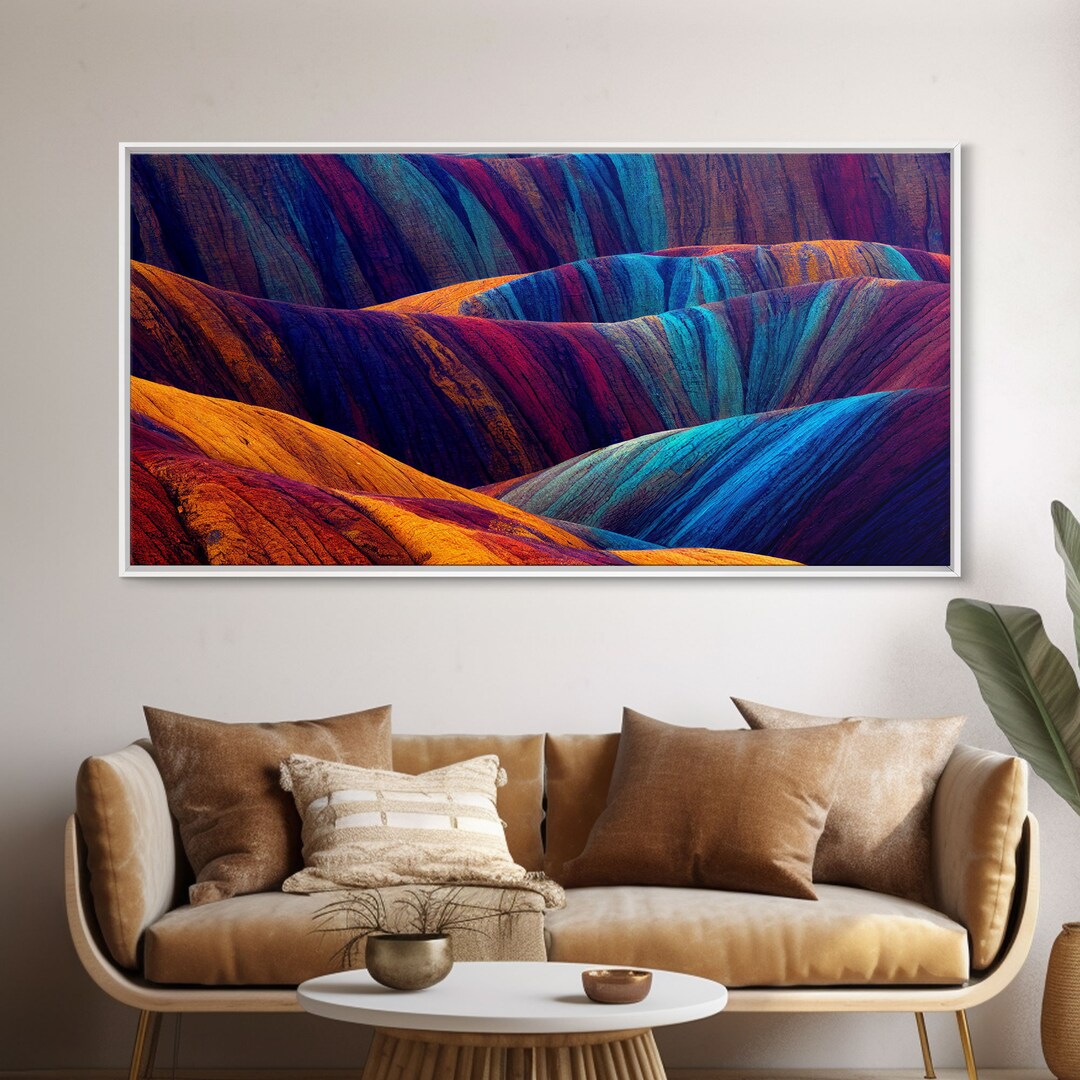 Beautiful Geological Art, Geology, Colorful Stone Formations, Ready to