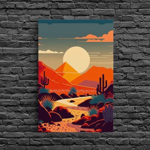 Retro Pop Art Style Framed Canvas Print Framed Wall Art Etsy