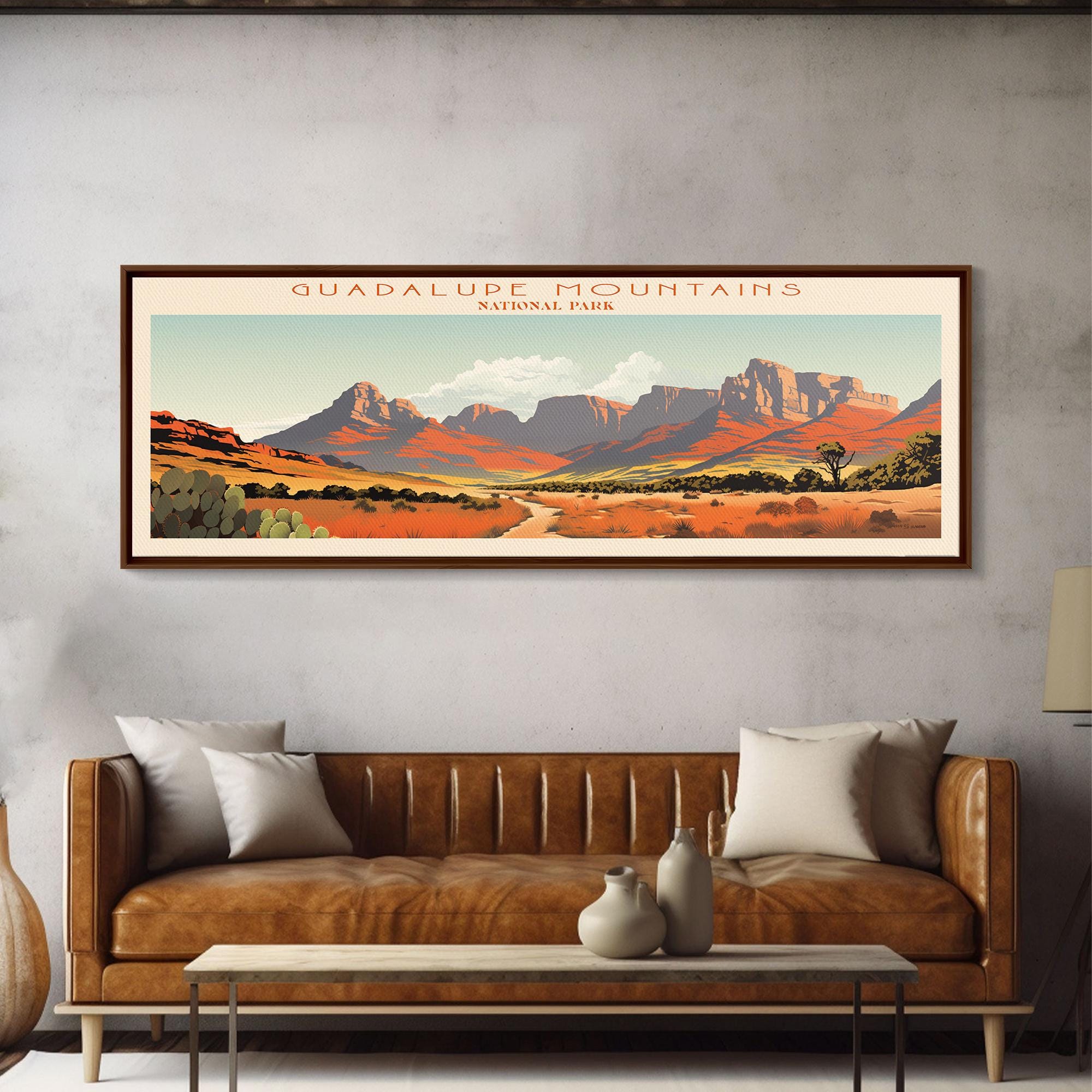 パグ アートフォト「What's up？」デンマーク　レア Guadalupe Mountains National Park, Panoramic Texas Travel Art