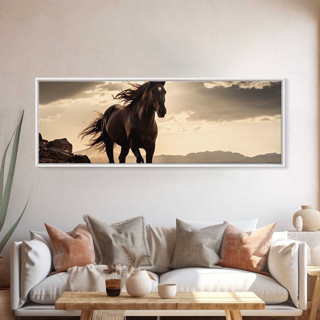 Canvas Wall Art Horse Photography Print Framed Canvas Print Horse canvas-wall-art-horse-photography-print-framed-canvas-print-horse