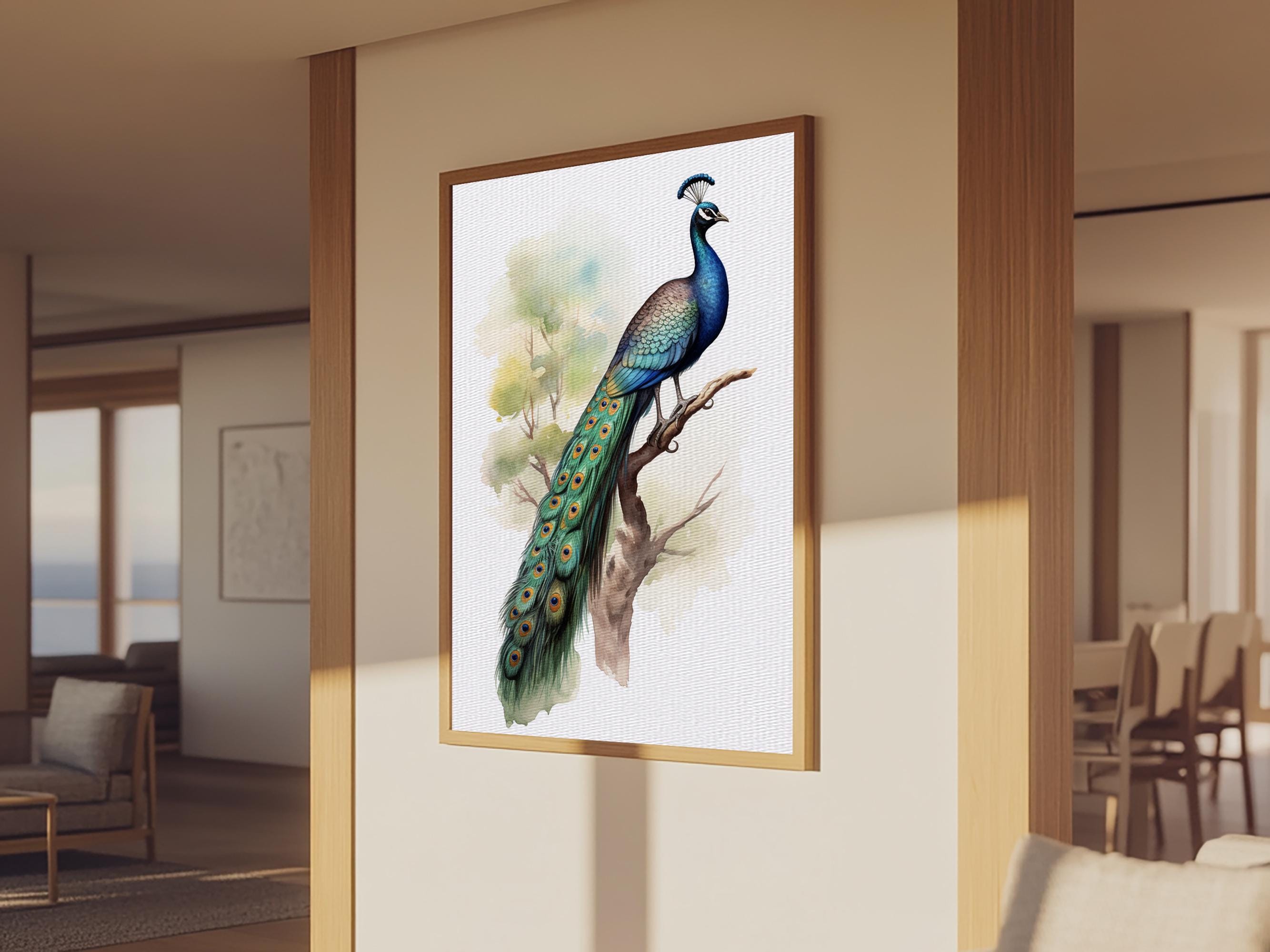 Peacock Wall Art, 24
