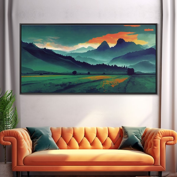Extra Large Wall Art Landscape Etsy