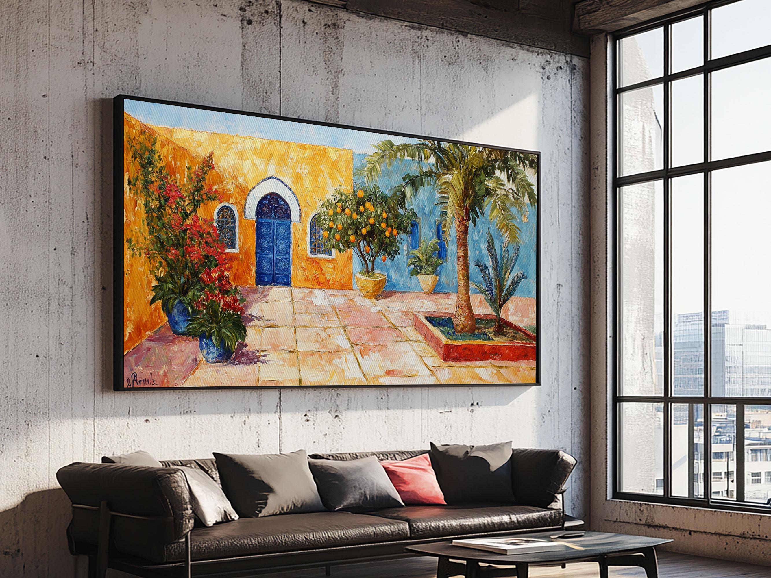 Mexican Wall Art - Framed Canvas Print, Colorful Mexicano Home Decor, Mexican Kitchen Wall Art, Ready To Hang, Chicano Wall Art