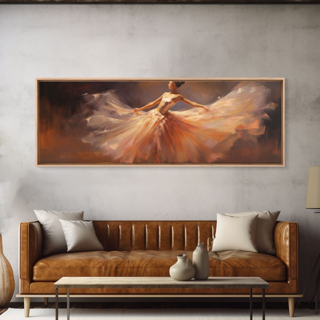 Ballerina Wall Art Watercolor Framed Canvas Print Ballet Wall Decor ballerina-wall-art-watercolor-framed-canvas-print-ballet-wall-decor
