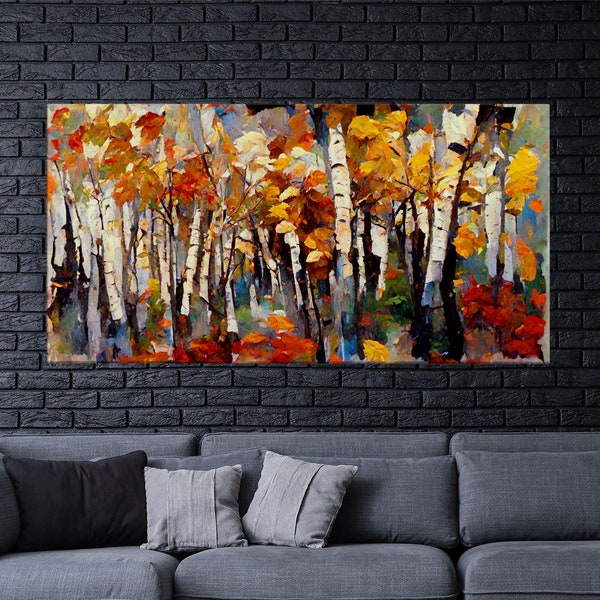Birch Tree Art Etsy